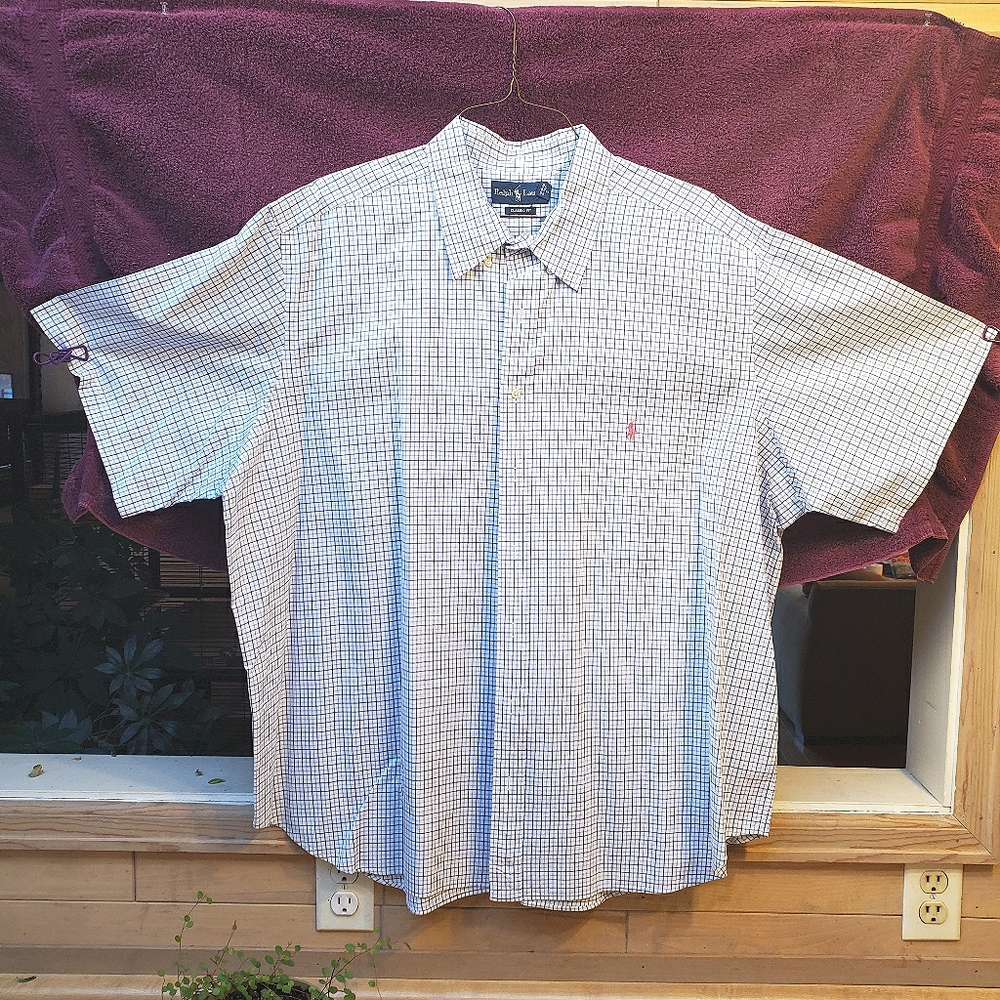 Ralph Lauren short sleeve button down shirt